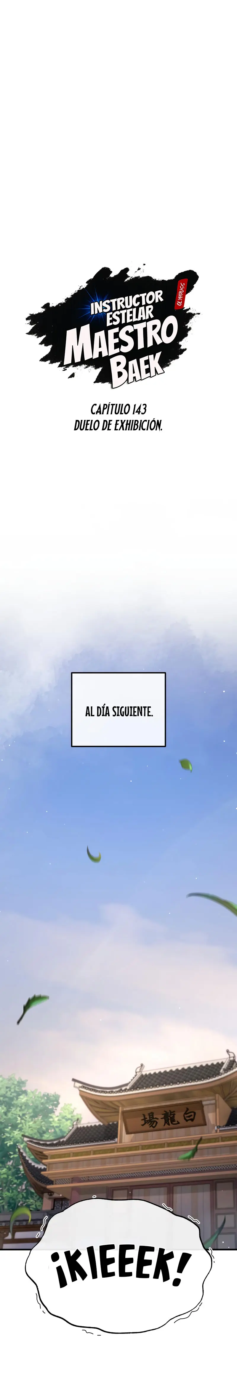 Instructor Estelar Maestro Baek > Capitulo 143 > Page 141