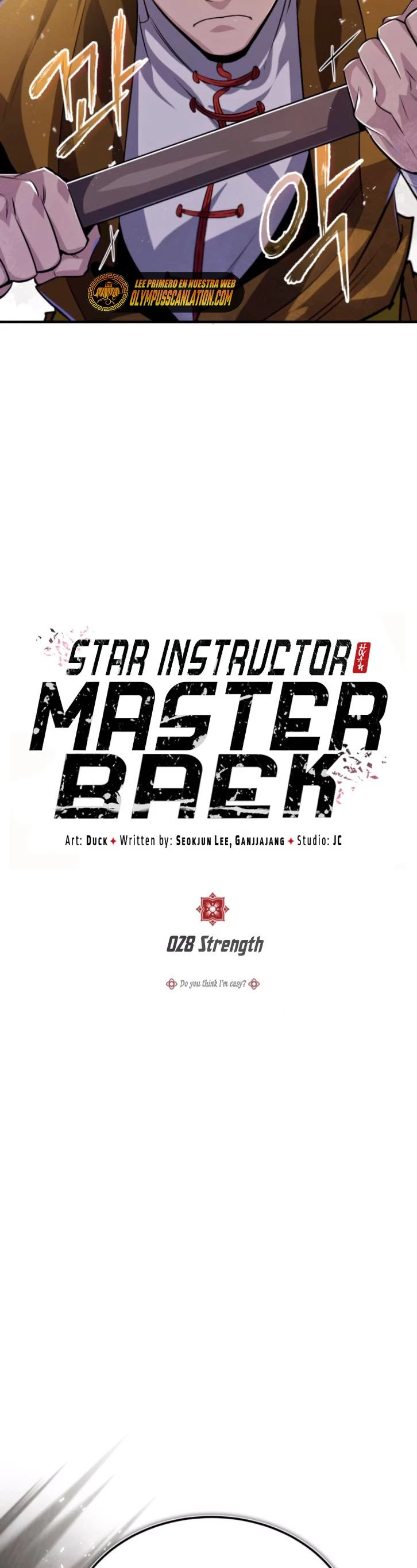 Instructor Estelar Maestro Baek > Capitulo 28 > Page 101
