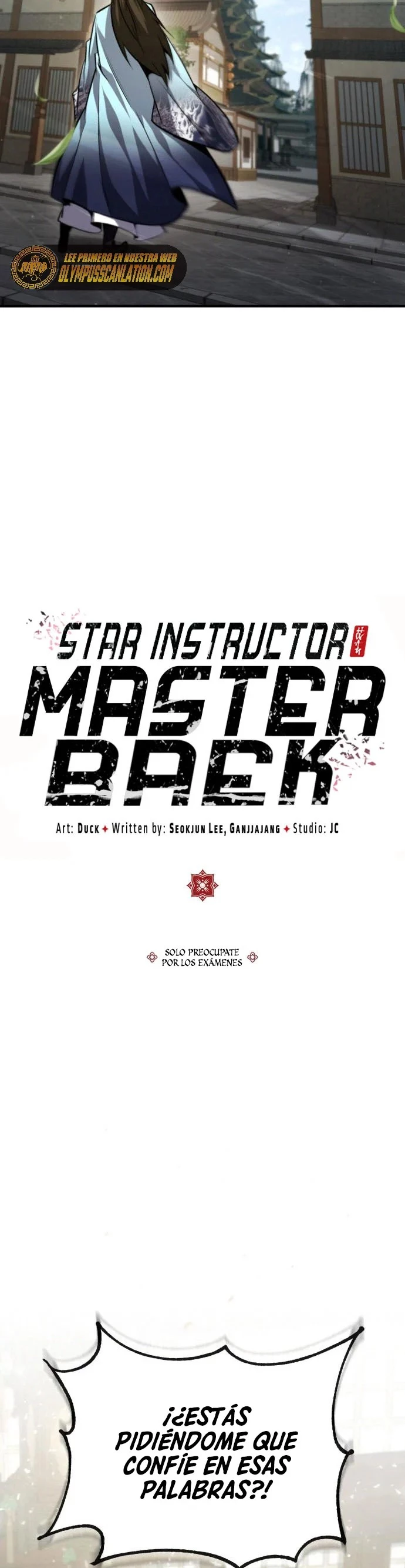 Instructor Estelar Maestro Baek > Capitulo 42 > Page 271