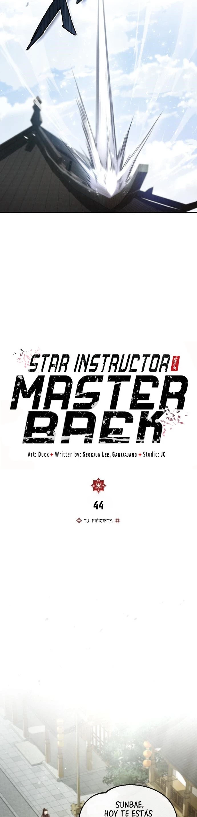 Instructor Estelar Maestro Baek > Capitulo 44 > Page 41