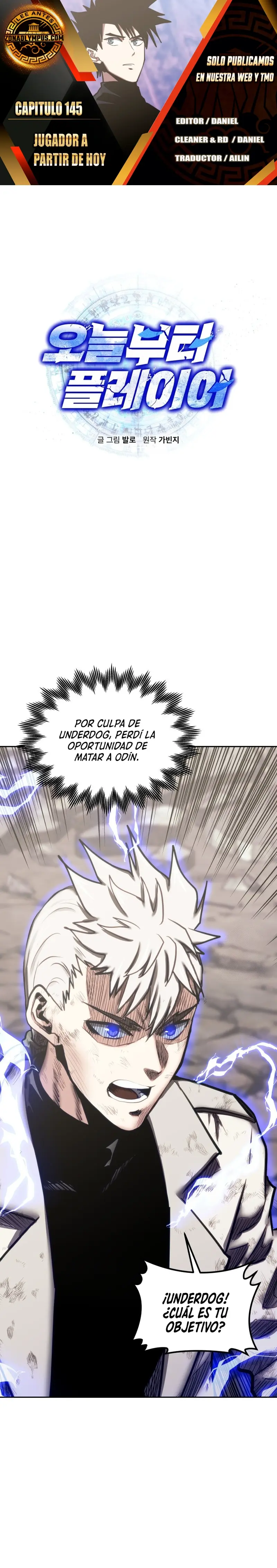 Jugador a partir de hoy > Capitulo 145 > Page 01
