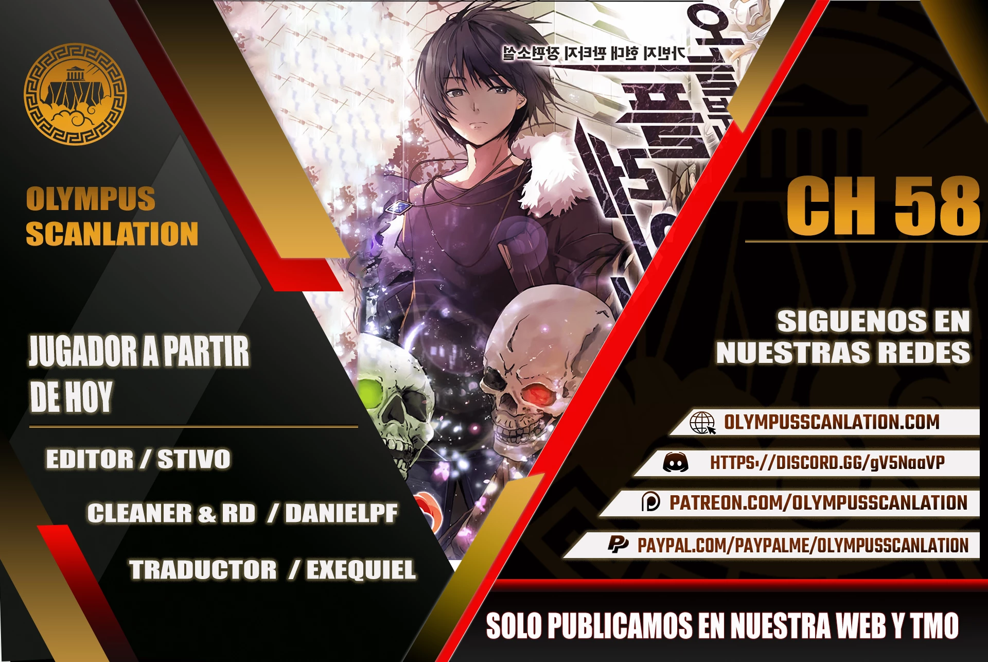 Jugador a partir de hoy > Capitulo 58 > Page 01