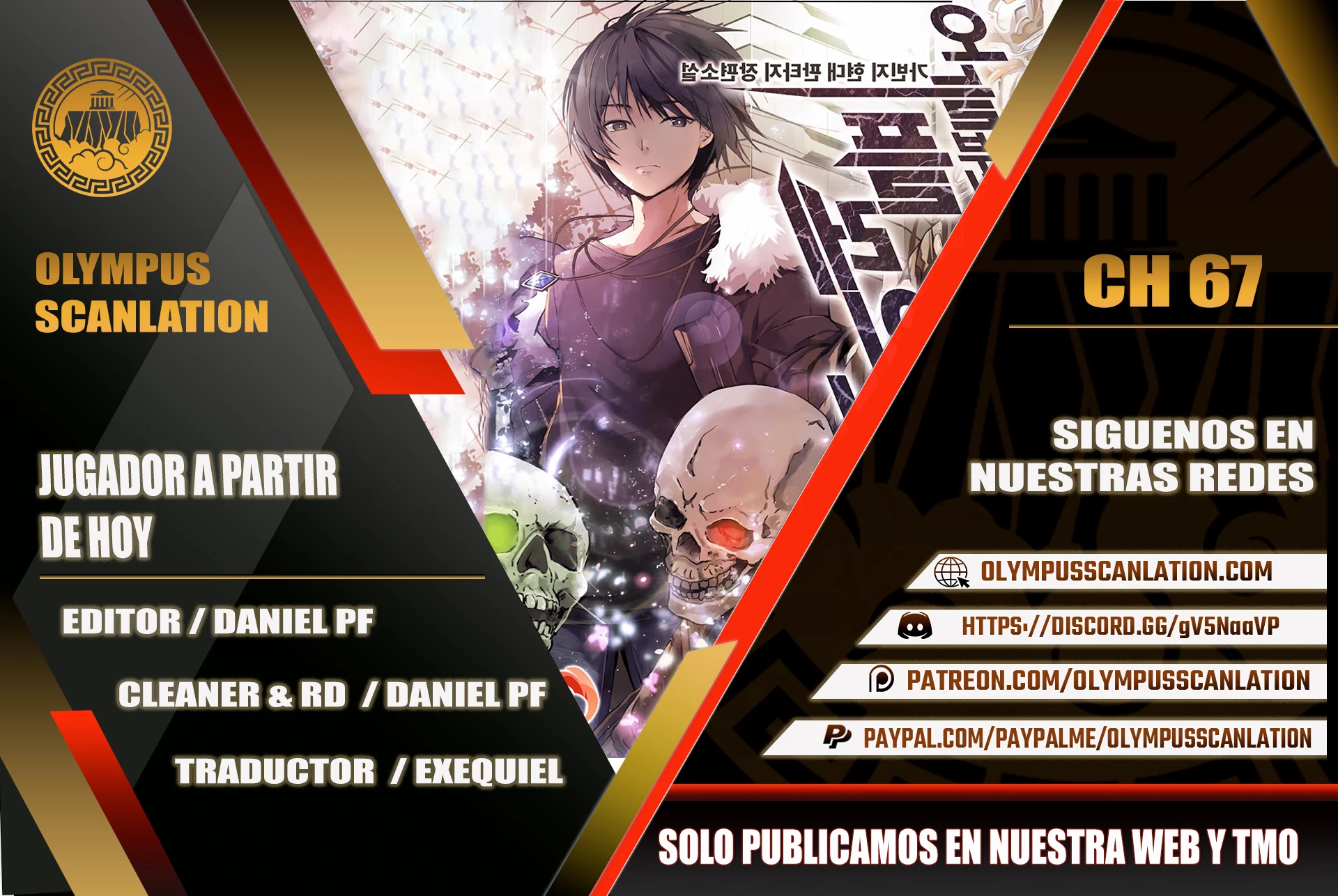 Jugador a partir de hoy > Capitulo 67 > Page 01