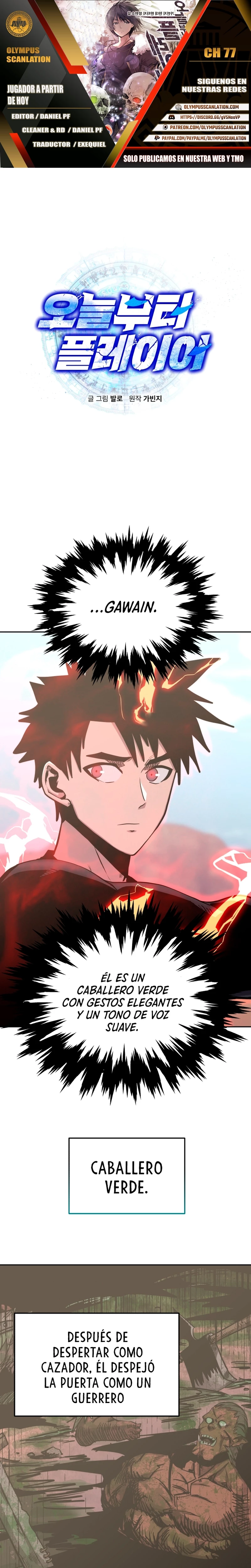Jugador a partir de hoy > Capitulo 77 > Page 01