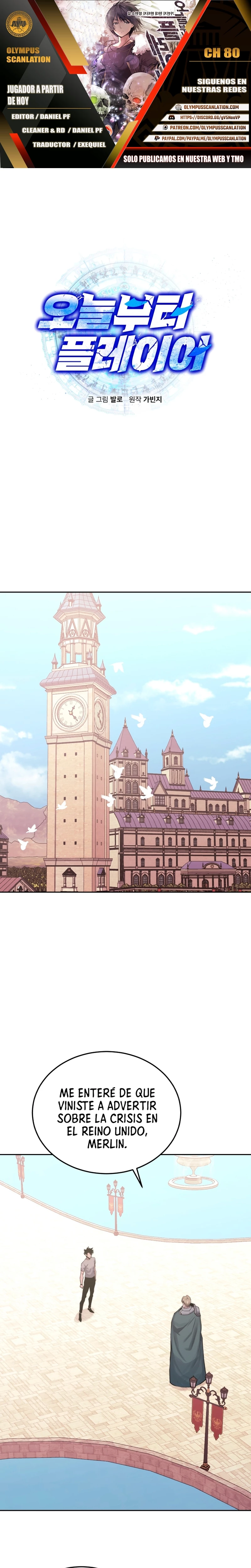 Jugador a partir de hoy > Capitulo 80 > Page 01