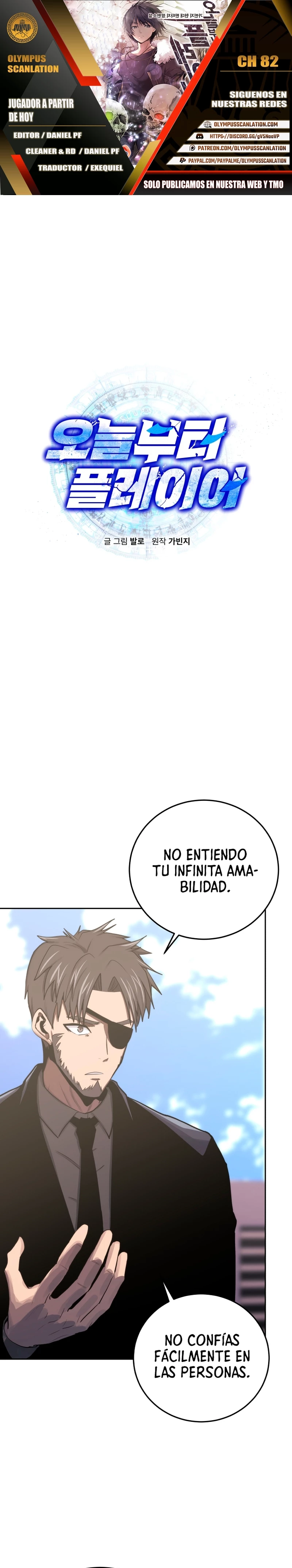 Jugador a partir de hoy > Capitulo 82 > Page 01