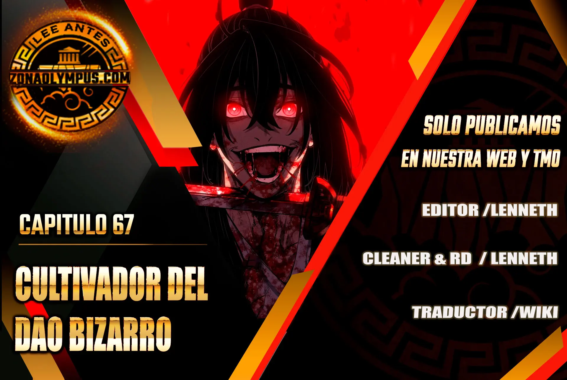 cultivador del  dao bizarro > Capitulo 67 > Page 01