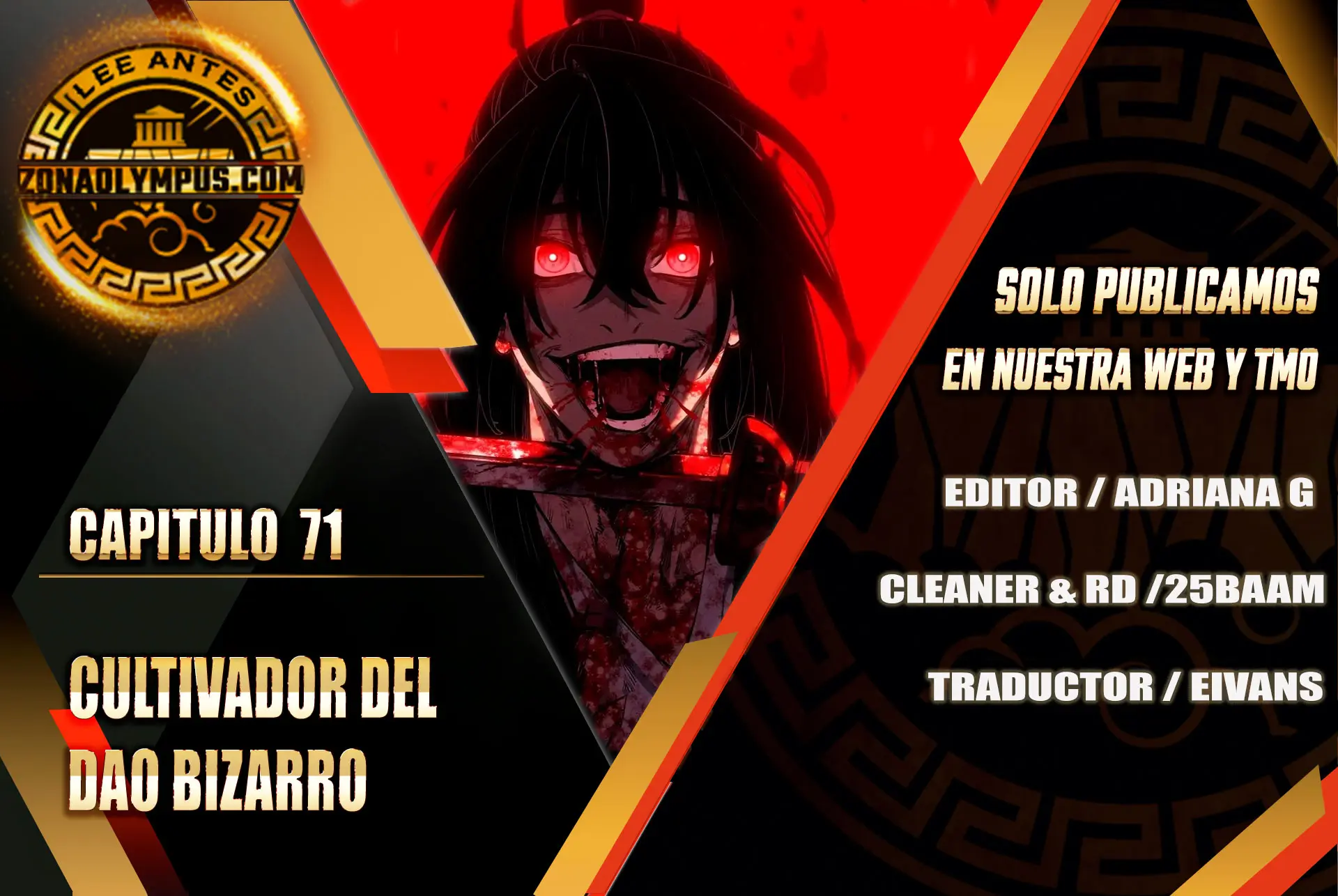 cultivador del  dao bizarro > Capitulo 71 > Page 01