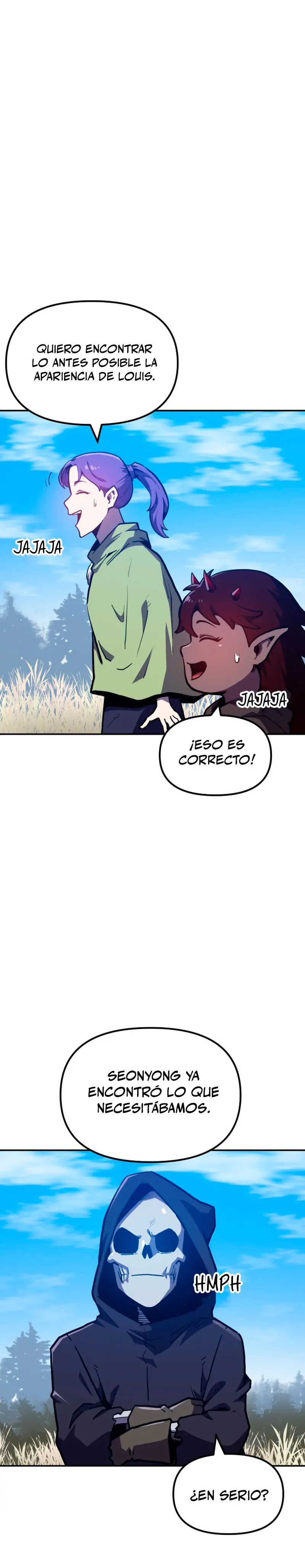 El hombre más guapo se convirtió en esqueleto > Capitulo 7 > Page 261