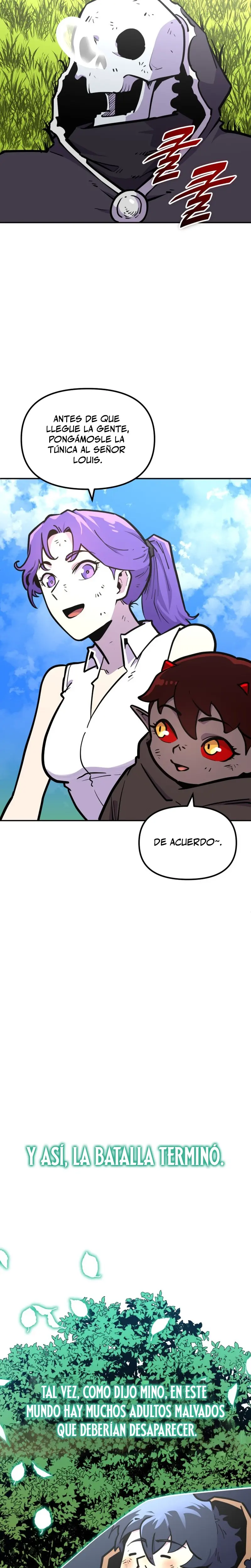 El hombre más guapo se convirtió en esqueleto > Capitulo 47 > Page 351