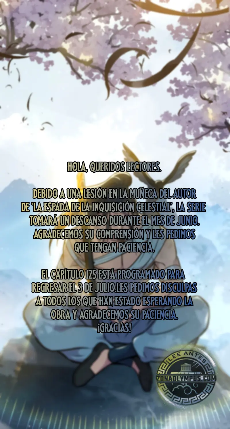 Espada de la inquisición celestial > Capitulo 124.5 > Page 01