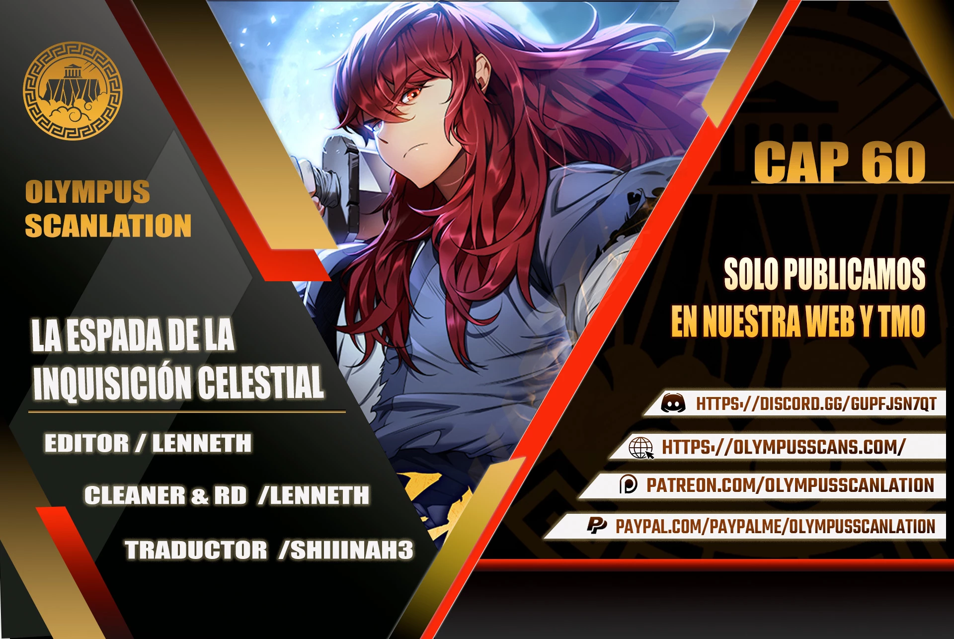 Espada de la inquisición celestial > Capitulo 60 > Page 01