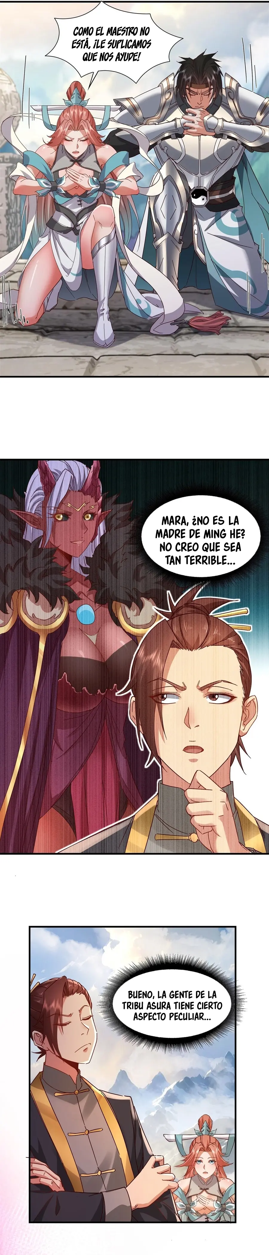 Al Comienzo del Período Primordial, Tomé a Minghe como mi Hija Adoptiva > Capitulo 24 > Page 121