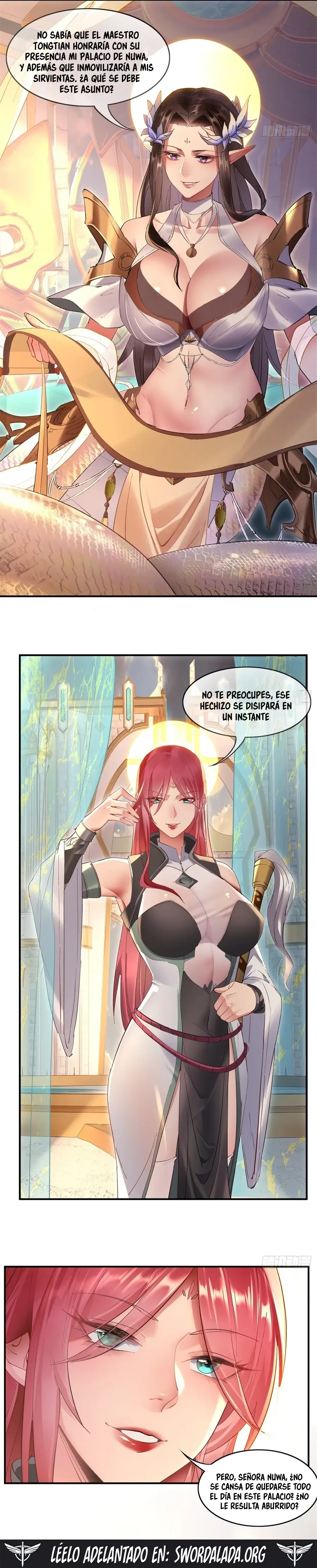 Al Comienzo del Período Primordial, Tomé a Minghe como mi Hija Adoptiva > Capitulo 30 > Page 121