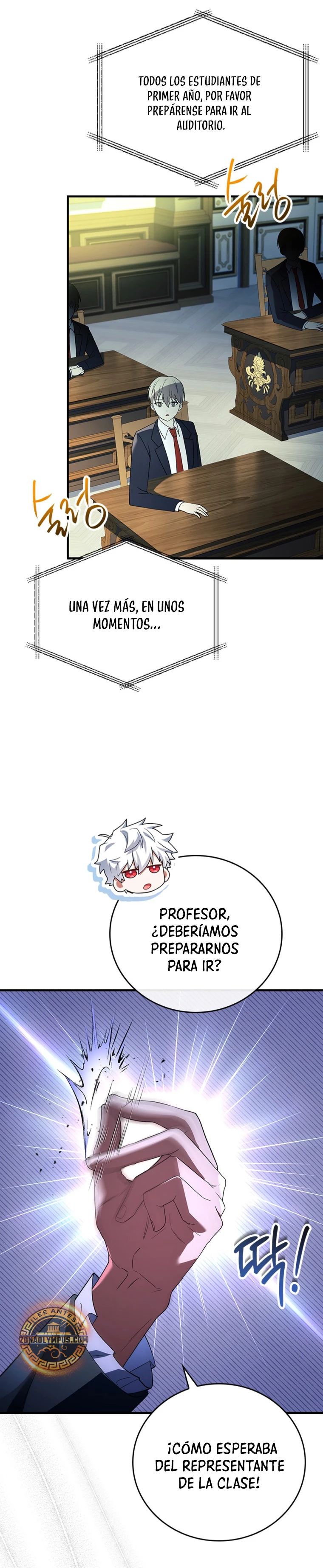 El heroe de nivel legendario prodigio de la academia. > Capitulo 19 > Page 361