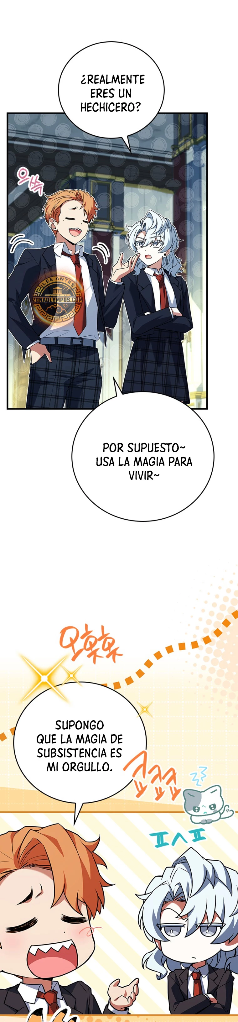 El heroe de nivel legendario prodigio de la academia. > Capitulo 19 > Page 451