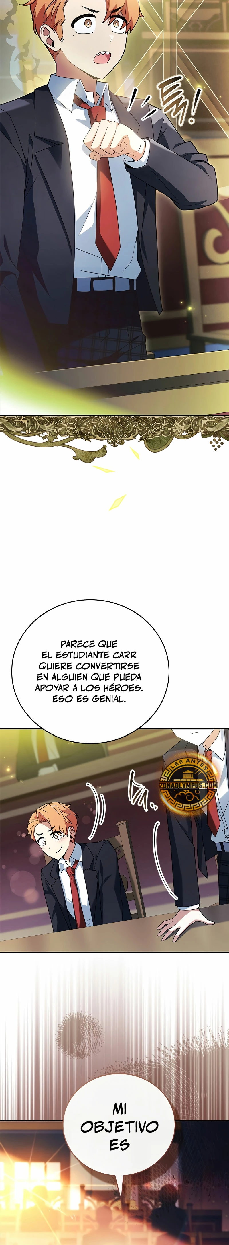El heroe de nivel legendario prodigio de la academia. > Capitulo 20 > Page 261