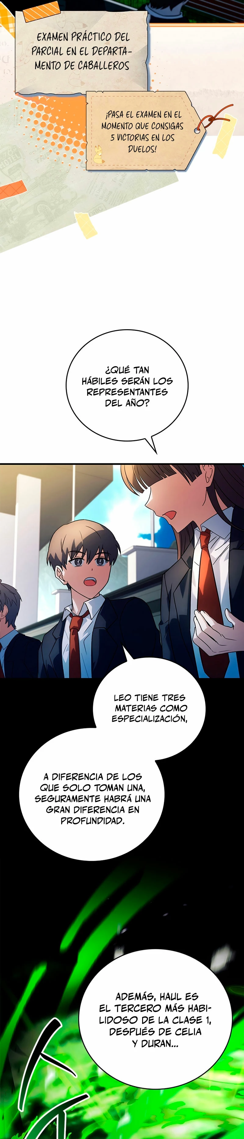 El heroe de nivel legendario prodigio de la academia. > Capitulo 22 > Page 271