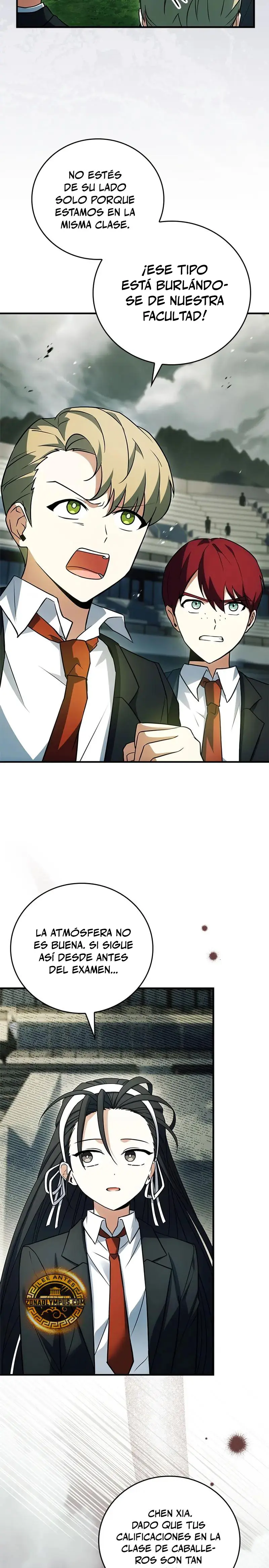 El heroe de nivel legendario prodigio de la academia. > Capitulo 24 > Page 161