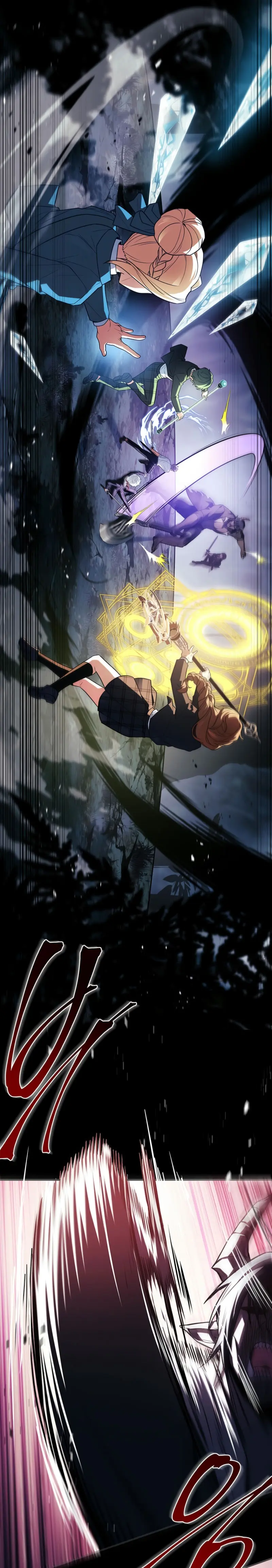 El heroe de nivel legendario prodigio de la academia. > Capitulo 33 > Page 391