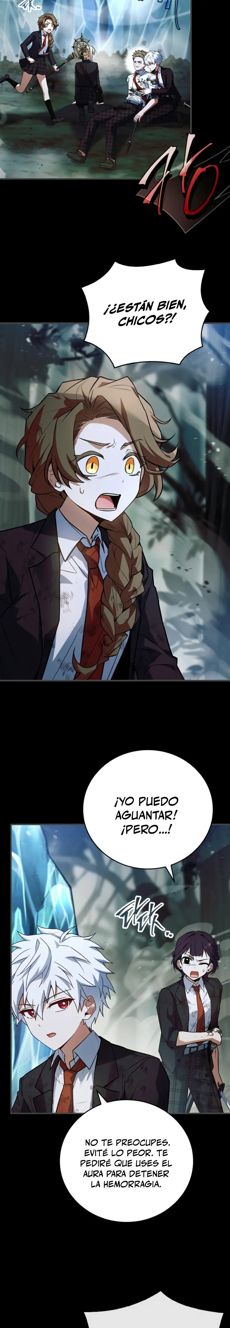 El heroe de nivel legendario prodigio de la academia. > Capitulo 33 > Page 421