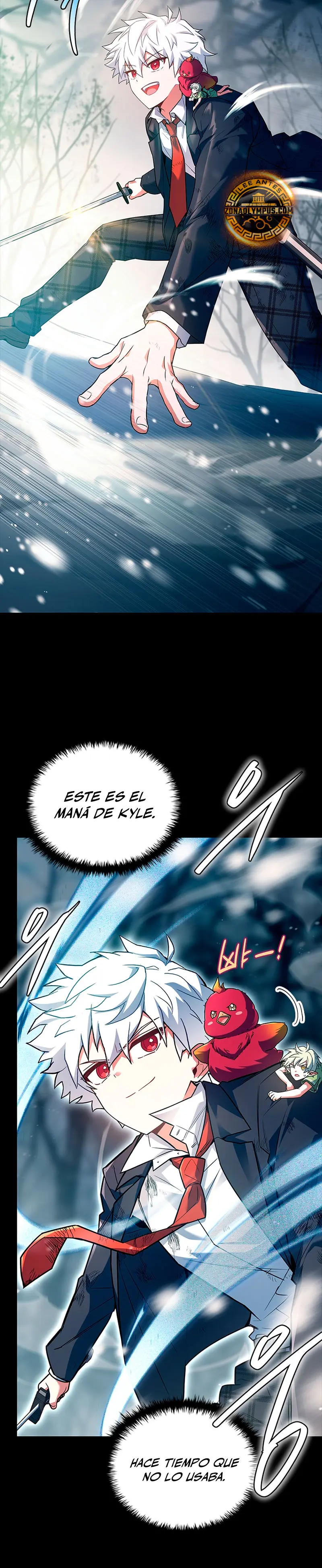 El heroe de nivel legendario prodigio de la academia. > Capitulo 42 > Page 221