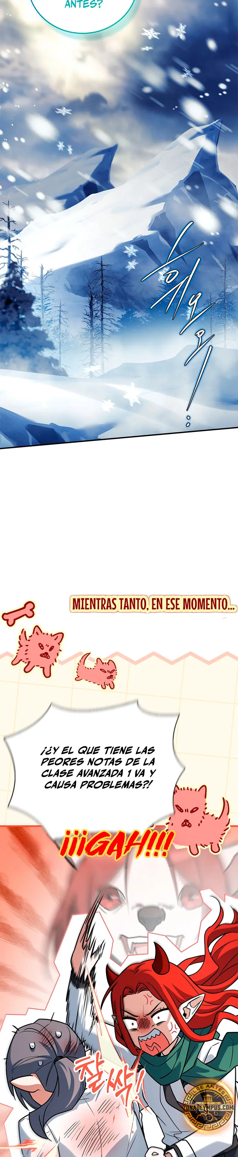 El heroe de nivel legendario prodigio de la academia. > Capitulo 42 > Page 421