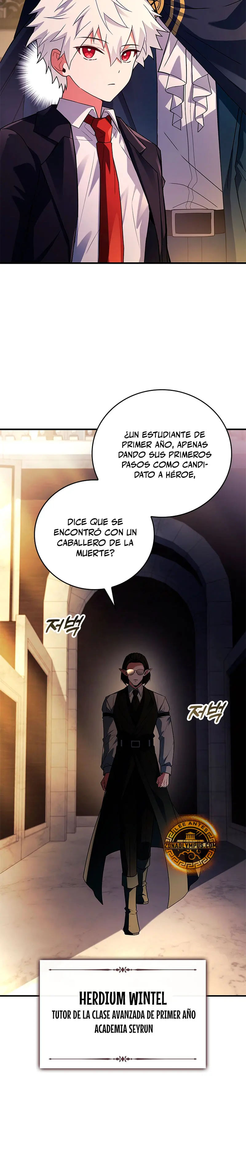 El heroe de nivel legendario prodigio de la academia. > Capitulo 42 > Page 461