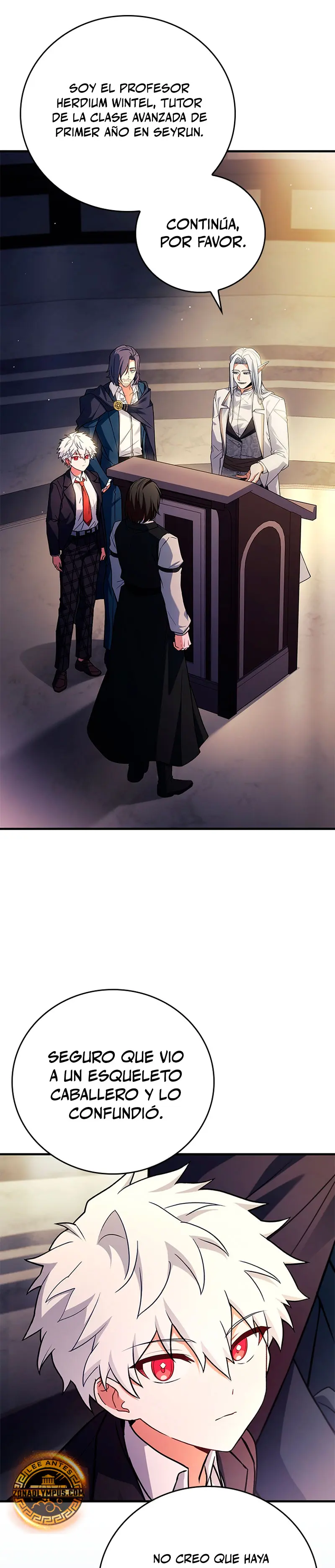 El heroe de nivel legendario prodigio de la academia. > Capitulo 42 > Page 471