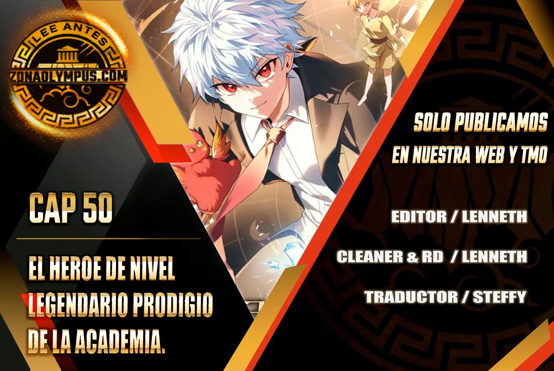El heroe de nivel legendario prodigio de la academia. > Capitulo 50 > Page 01