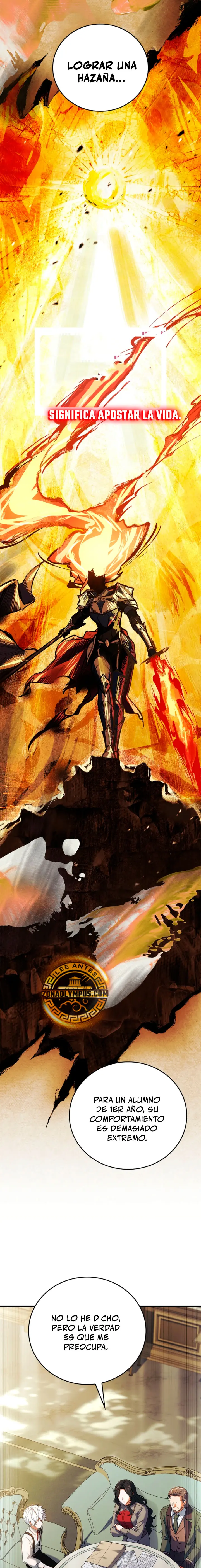 El heroe de nivel legendario prodigio de la academia. > Capitulo 71 > Page 121