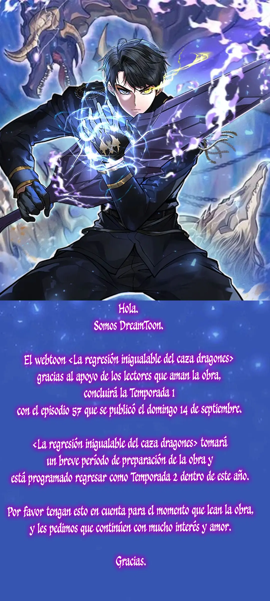 La Regresión Inigualable del Caza Dragones > Capitulo 57.05 > Page 01