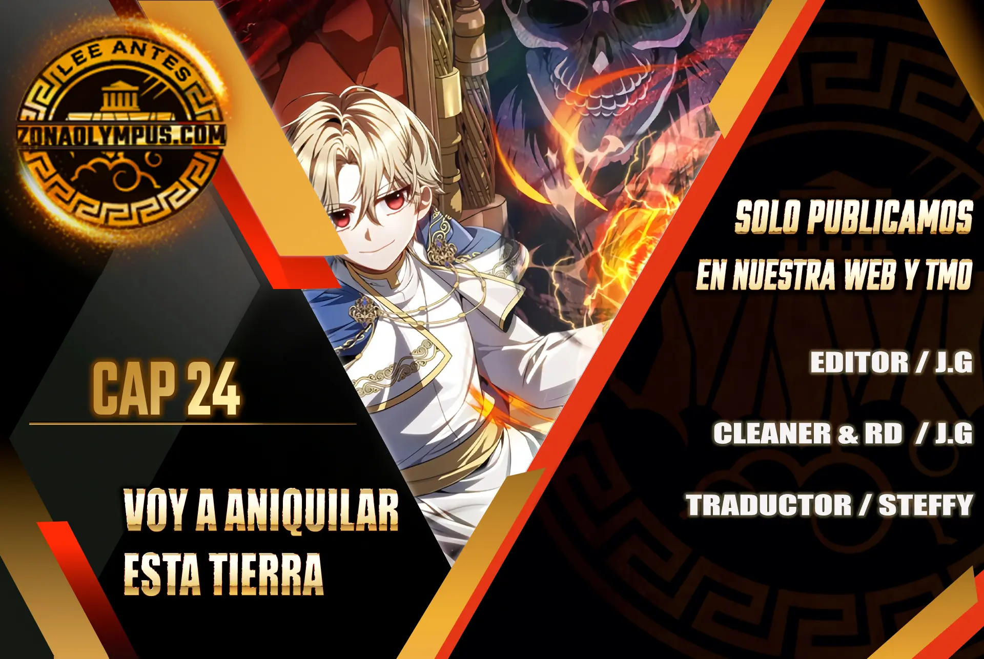 Voy a Aniquilar Esta Tierra > Capitulo 24 > Page 01