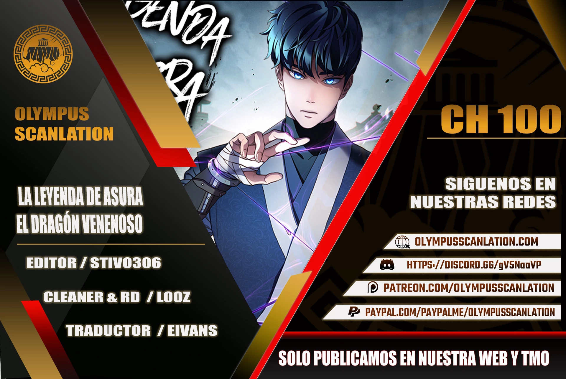 La Leyenda de Asura - El Dragón Venenoso > Capitulo 100 > Page 01