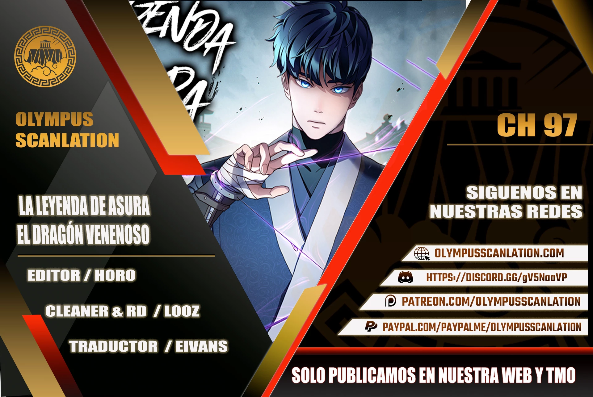 La Leyenda de Asura - El Dragón Venenoso > Capitulo 97 > Page 01