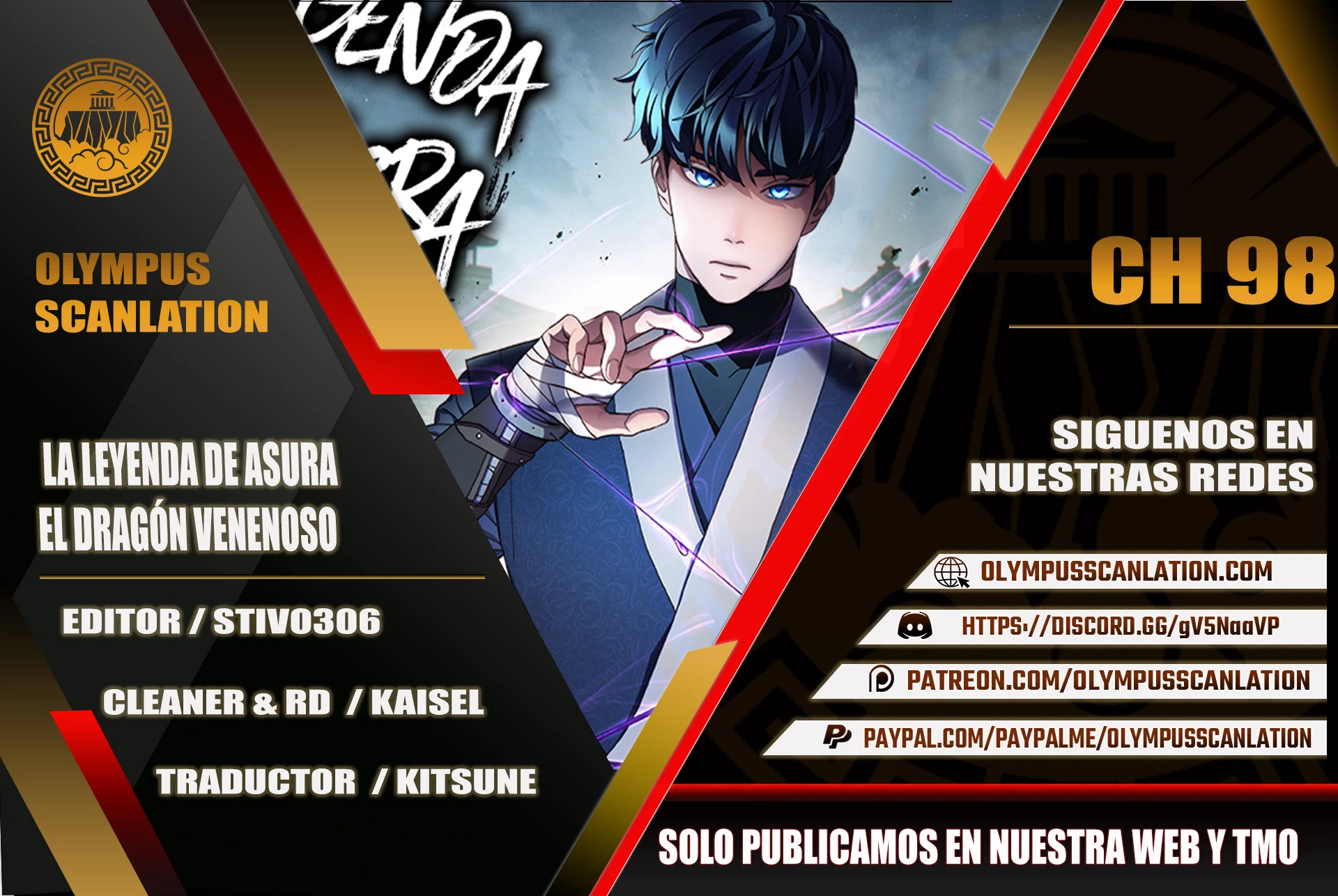 La Leyenda de Asura - El Dragón Venenoso > Capitulo 98 > Page 01