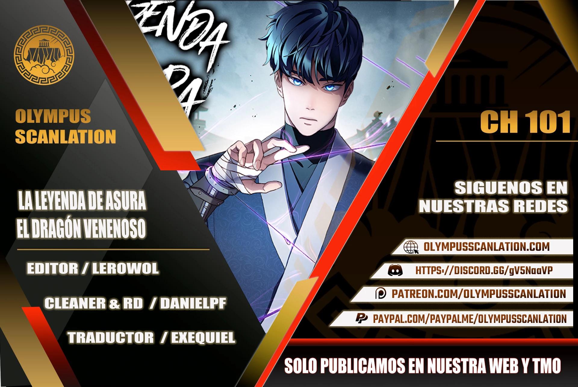 La Leyenda de Asura - El Dragón Venenoso > Capitulo 101 > Page 01