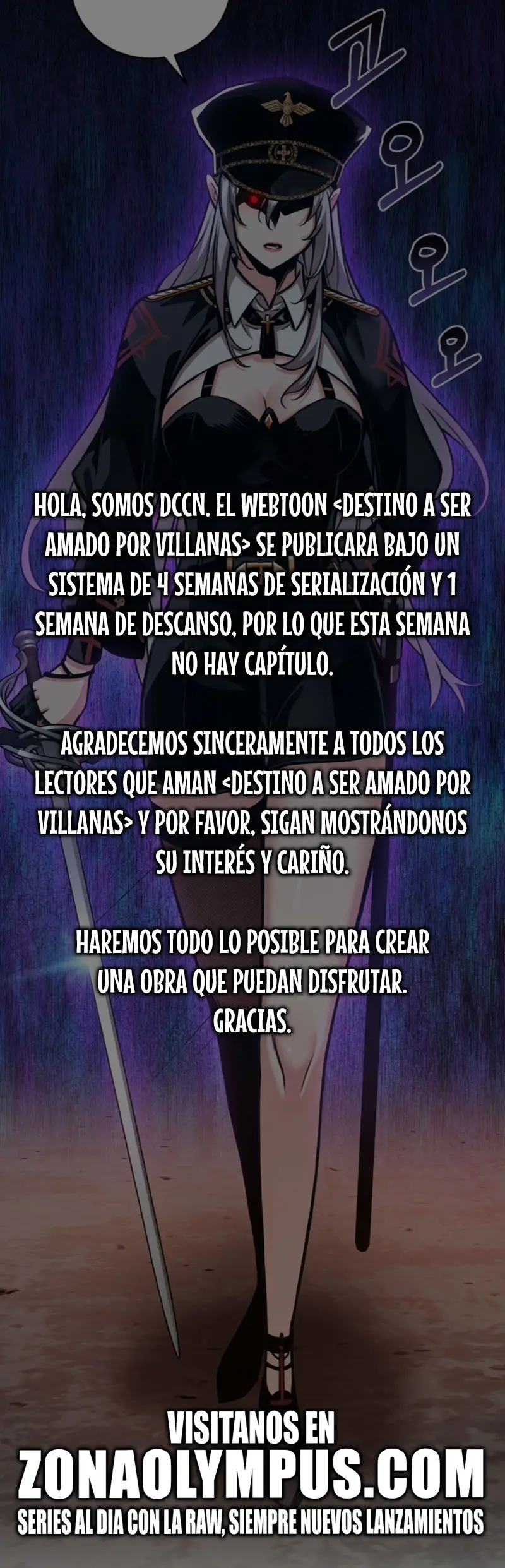 Destinado a ser Amado por Villanas > Capitulo 32.05 > Page 01