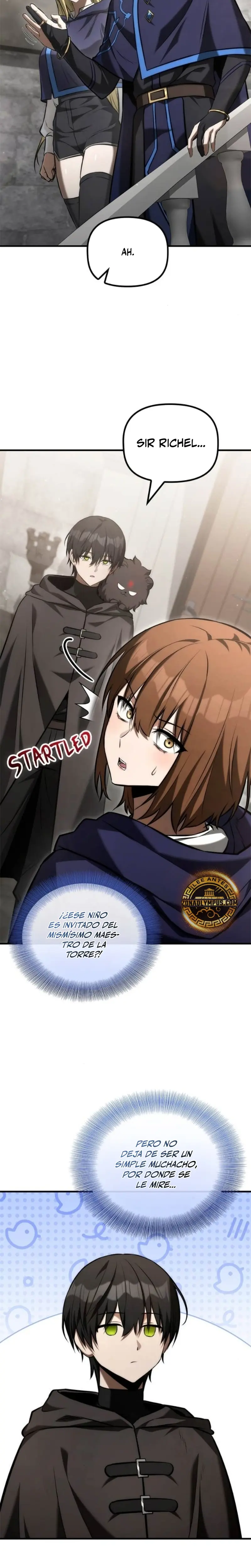 El Joven Heredero de la Familia de Nigromantes > Capitulo 49 > Page 111