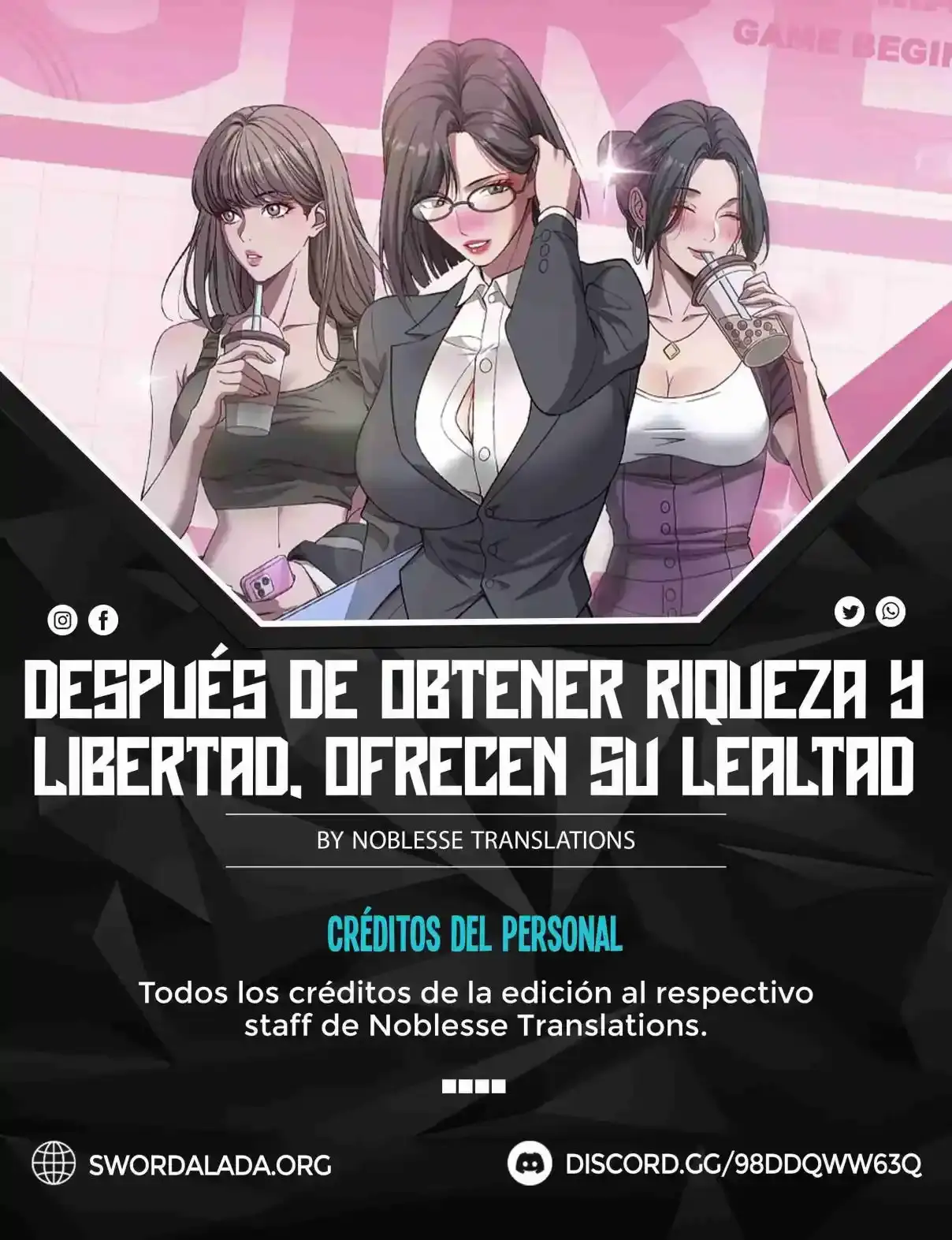 Después de Obtener Riqueza y Libertad, Ofrecen su Lealtad. > Capitulo 29 > Page 01