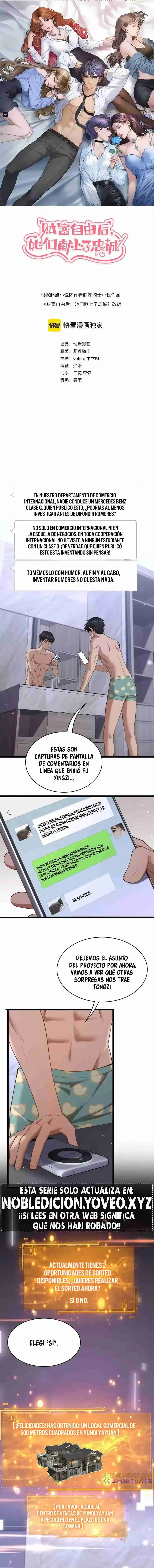 Después de Obtener Riqueza y Libertad, Ofrecen su Lealtad. > Capitulo 31 > Page 11