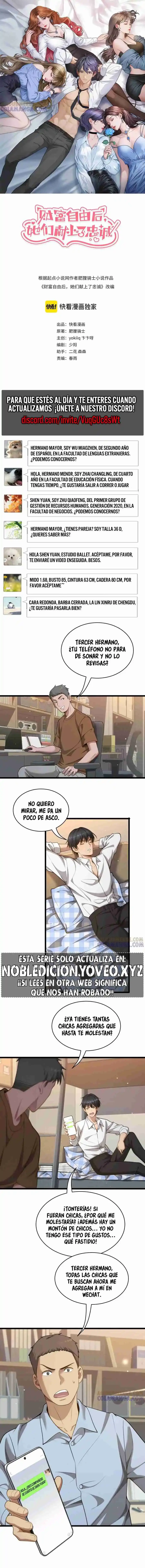 Después de Obtener Riqueza y Libertad, Ofrecen su Lealtad. > Capitulo 32 > Page 01