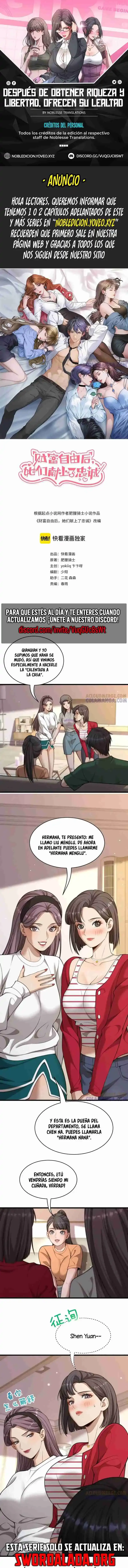 Después de Obtener Riqueza y Libertad, Ofrecen su Lealtad. > Capitulo 43 > Page 01