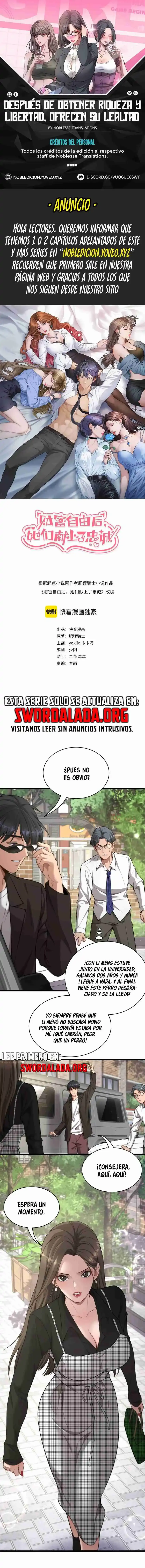 Después de Obtener Riqueza y Libertad, Ofrecen su Lealtad. > Capitulo 45 > Page 01