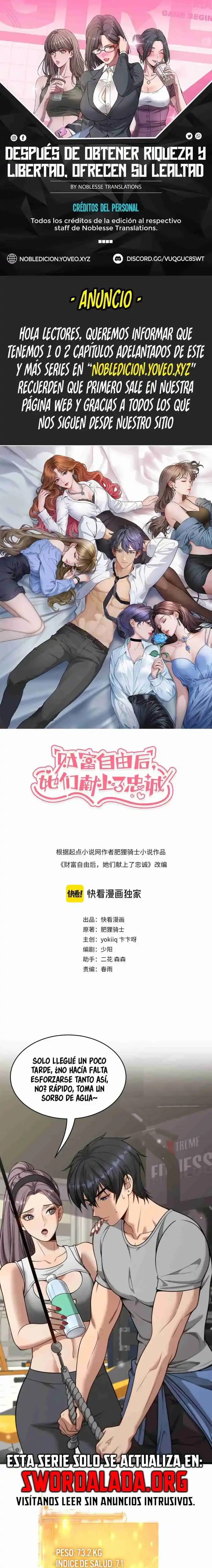 Después de Obtener Riqueza y Libertad, Ofrecen su Lealtad. > Capitulo 47 > Page 01
