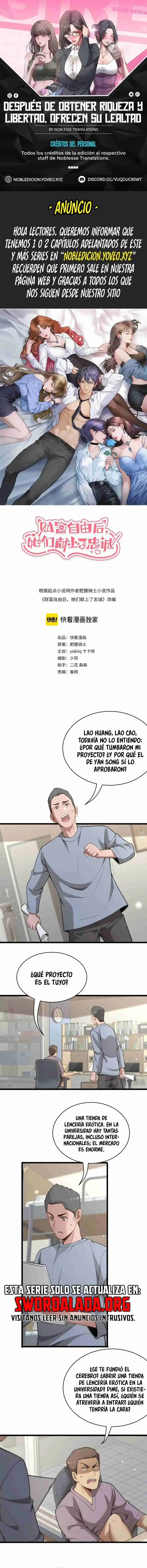 Después de Obtener Riqueza y Libertad, Ofrecen su Lealtad. > Capitulo 48 > Page 01