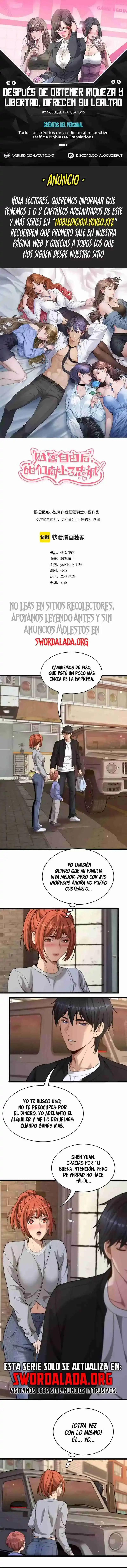 Después de Obtener Riqueza y Libertad, Ofrecen su Lealtad. > Capitulo 51 > Page 01