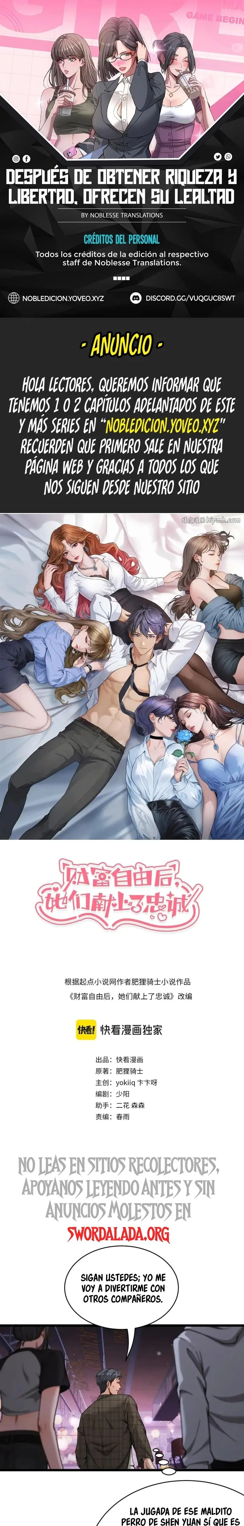 Después de Obtener Riqueza y Libertad, Ofrecen su Lealtad. > Capitulo 61 > Page 01