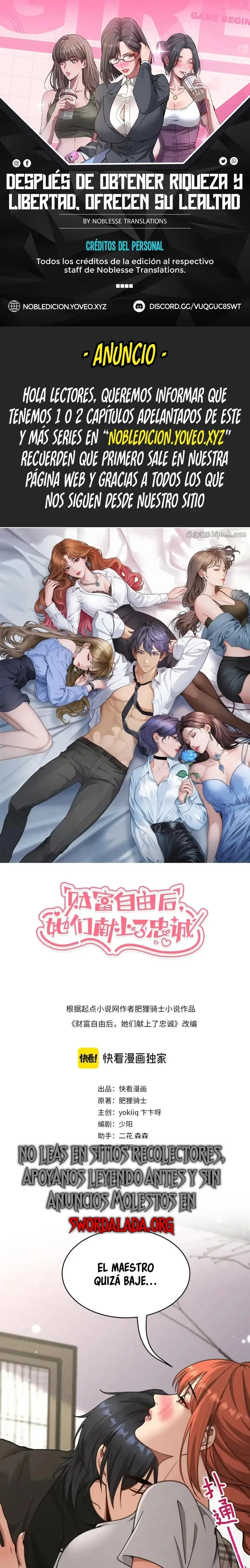 Después de Obtener Riqueza y Libertad, Ofrecen su Lealtad. > Capitulo 64 > Page 01