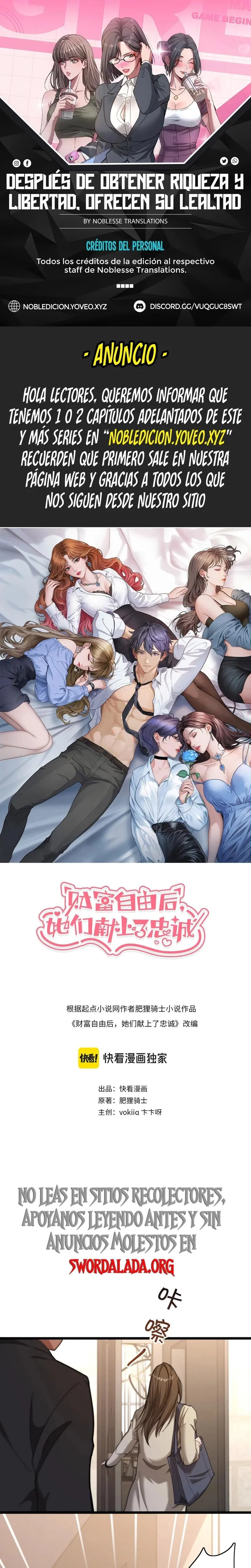 Después de Obtener Riqueza y Libertad, Ofrecen su Lealtad. > Capitulo 75 > Page 01